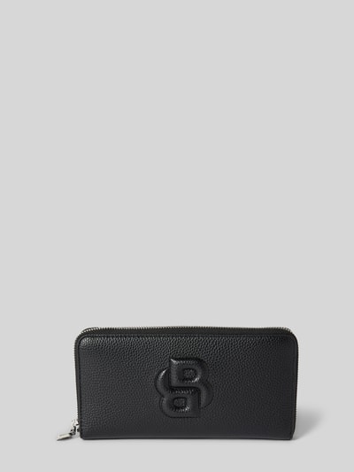 BOSS Portemonnaie mit Label-Detail Modell 'Anett' Black 1