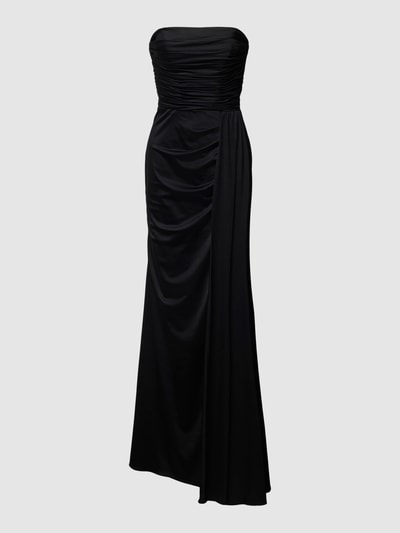 Unique Abendkleid mit Raffungen Black 2