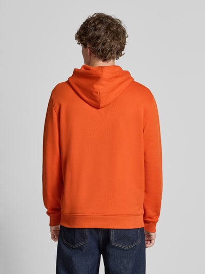 Tommy Jeans Bluza z kapturem o kroju regular fit z czystej bawełny Pomarańczowy 5