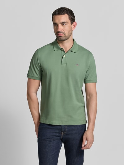 GANT regular fit poloshirt van puur katoen Mintgroen - 4