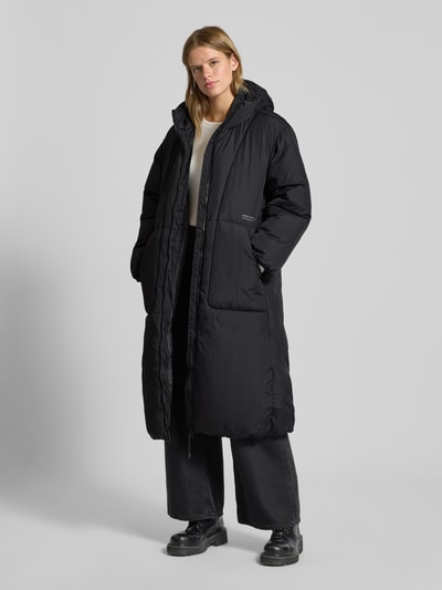 JJXX Steppmantel mit Zweiwege-Reißverschluss Modell 'LOLLY' BLACK 1