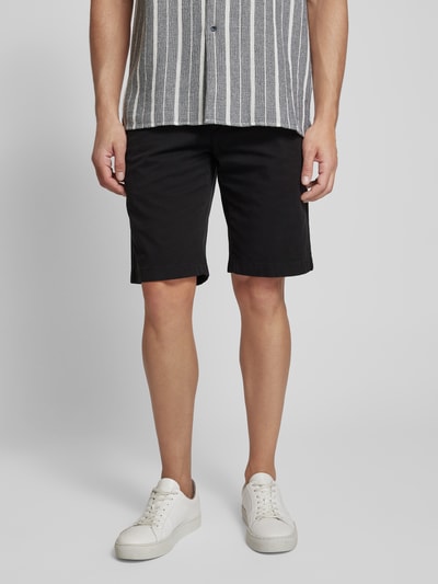 Marc O'Polo Bermudas in unifarbenem Design Modell 'Reso' Black 4