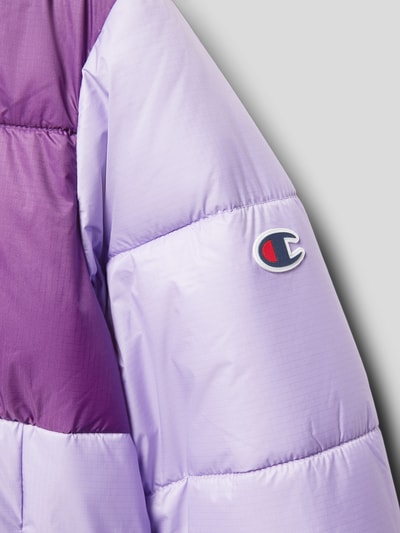 CHAMPION Steppjacke mit Reißverschlusstaschen Flieder 2