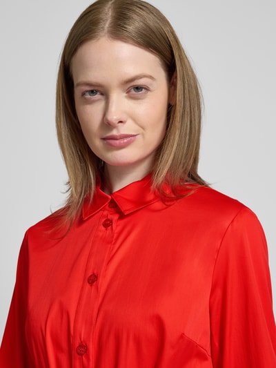 Betty Barclay Hemdblusenkleid mit Bindegürtel Rot 3