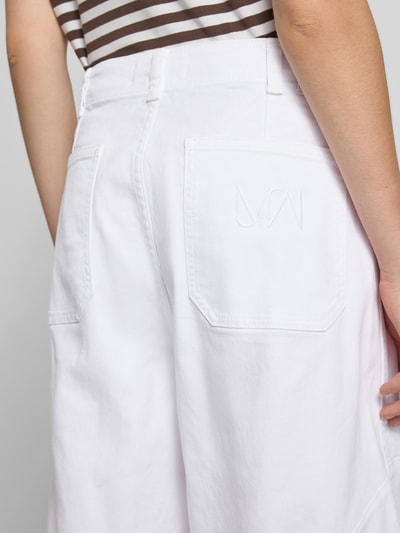 MOS MOSH Barrel Jeans mit Eingrifftaschen Modell 'Rosy Bianco' Weiss 3