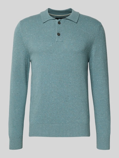 Marc O'Polo Regular Fit Strickpullover aus Woll-Mix  Eisblau 2