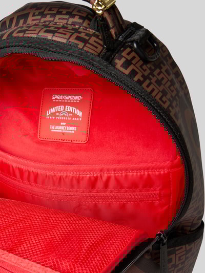 Sprayground Rucksack mit Tragehenkel Dunkelbraun 5