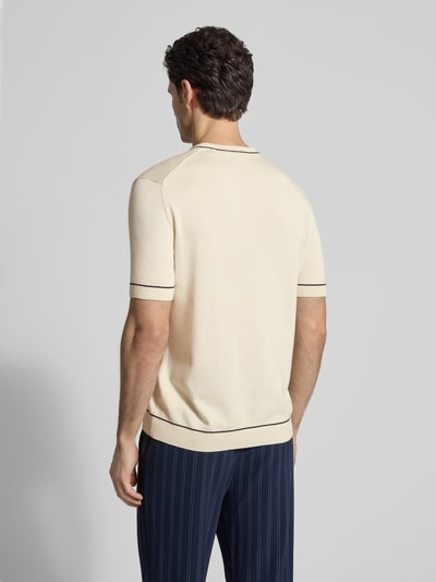 GANT Strickshirt mit Rundhalsausschnitt Offwhite 5