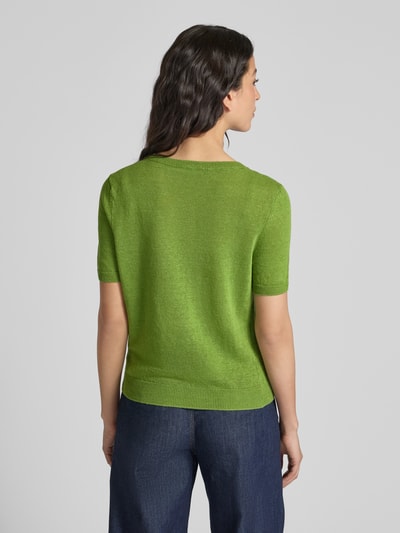 Weekend Max Mara Strickpullover mit 1/2-Arm Modell 'PANCONE' Gruen 5