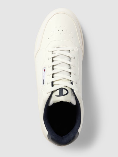 CHAMPION Sneaker in Two-Tone-Machart Modell 'Royal' Weiss 4