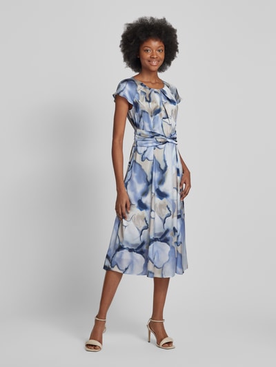 Betty Barclay Midikleid mit Allover-Print Hellblau 1