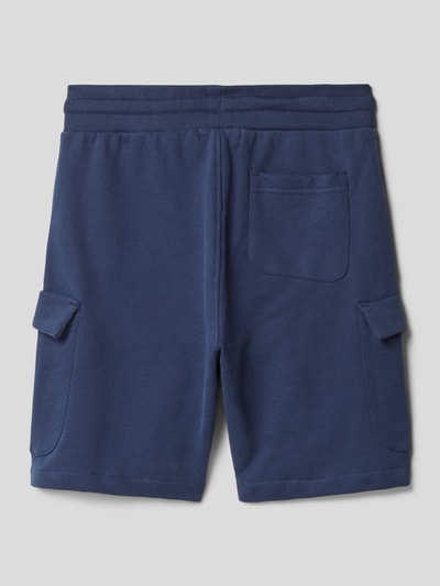 Marc O'Polo Sweatshorts mit Cargotaschen Blau 3