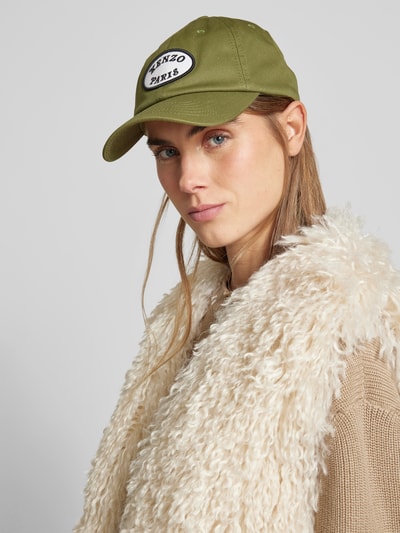 Kenzo Basecap aus reiner Baumwolle Khaki 1