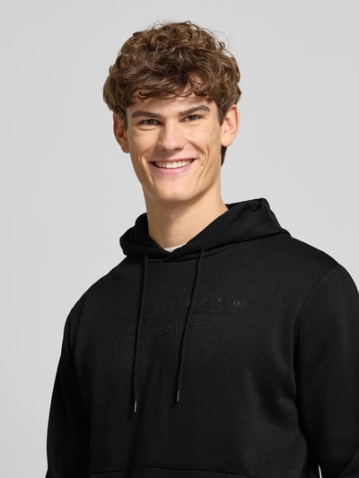Jack & Jones Hoodie met labelprint Zwart - 3