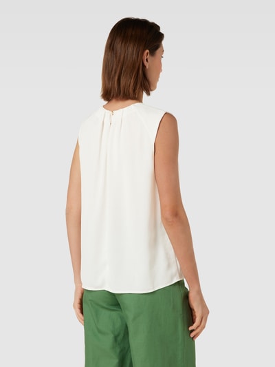 Marc Cain Blousetop met plooien Offwhite - 5