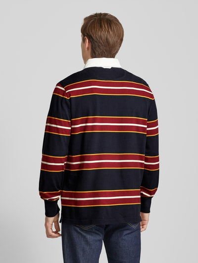 Gant Sweatshirt mit Label-Stitching Marine 5