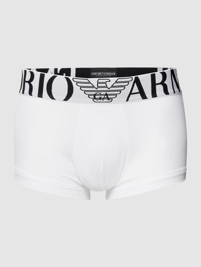 Emporio Armani Trunks mit Stretch-Anteil Weiss 2