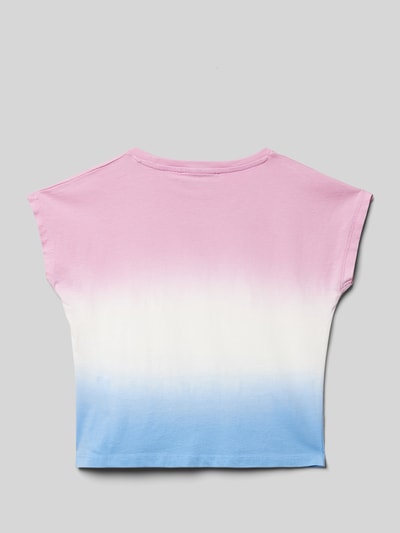 Garcia T-Shirt mit Rundhalsausschnitt Pink 3
