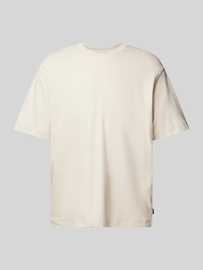 Jack & Jones T-shirt met ronde hals, model 'JJEURBA' Beige - 2