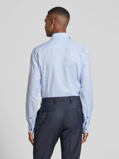 Jake*s Slim Fit Business-Hemd mit Kentkragen Bleu 5