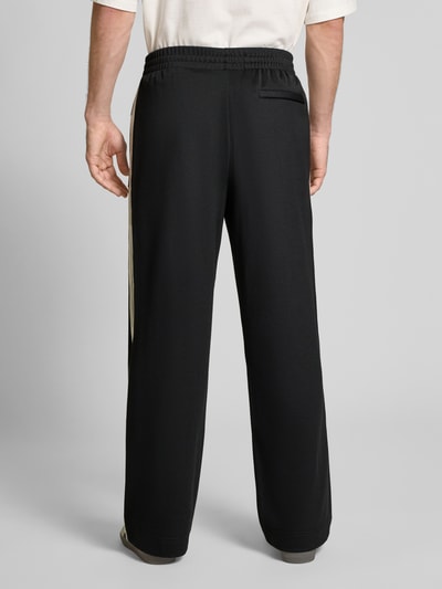 CK Calvin Klein Flared sweatpants met labelstitching Zwart - 5