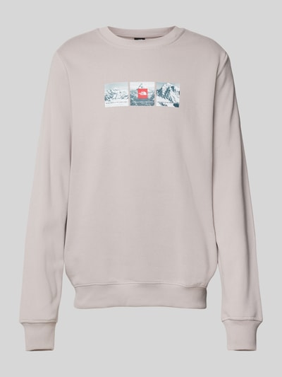 The North Face Sweatshirt mit Label-Print Dunkelgrau 2