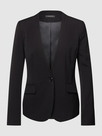 comma Blazer mit V-Ausschnitt Black 2