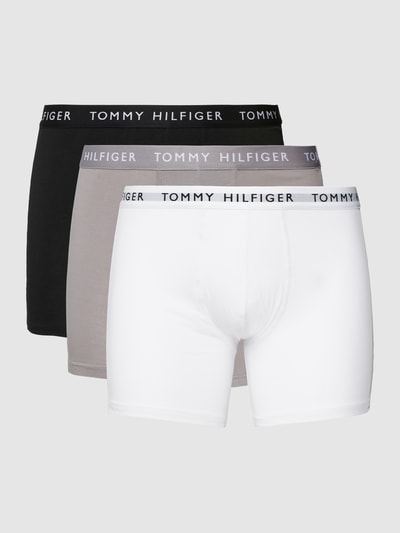 Tommy Hilfiger Trunks mit Brand-Schriftzug Mittelgrau 2