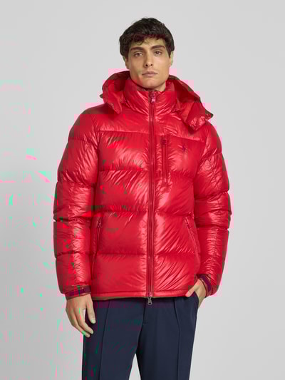Polo Ralph Lauren Steppjacke mit Label-Stitching Rot 4