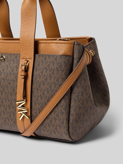 MICHAEL Michael Kors Handtasche mit Tragehenkeln und Schulterriemen Modell 'ROMEE' Mittelbraun 3