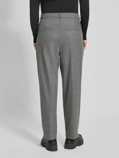 Cambio Stoffhose in verkürzter Passform Modell 'EMILIE' Mittelgrau 5