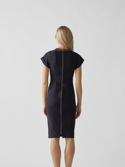 Victoria Beckham Midikleid mit Reißverschluss Royal 5