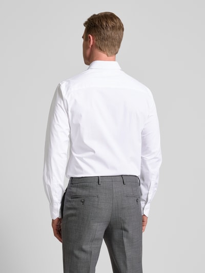 s.Oliver BLACK LABEL Shaped Fit Businesshemd aus Baumwoll-Stretch Weiss 5