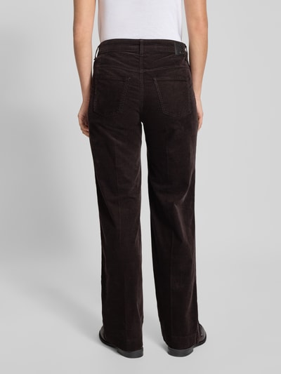 MAC Spodnie sztruksowe z 5 kieszeniami Ciemnobrązowy 5