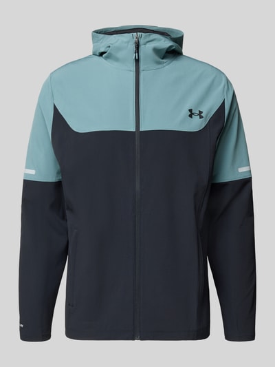 Under Armour Funktionsjacke mit Logo und Eingrifftaschen Black 1