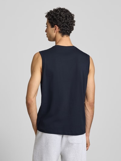 Champion Top met logo en ronde hals Marineblauw - 5