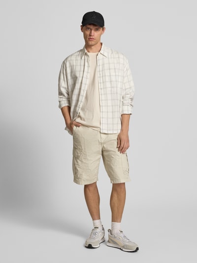 Tommy Jeans Regular Fit Cargoshorts aus reiner Baumwolle Modell 'OTIS' Beige 1