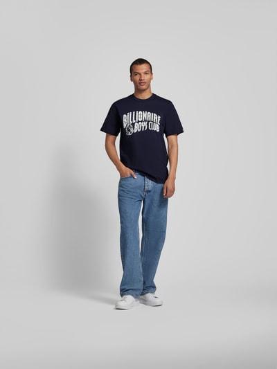 Billionaire Boys Club T-Shirt mit Label-Print Dunkelblau 1