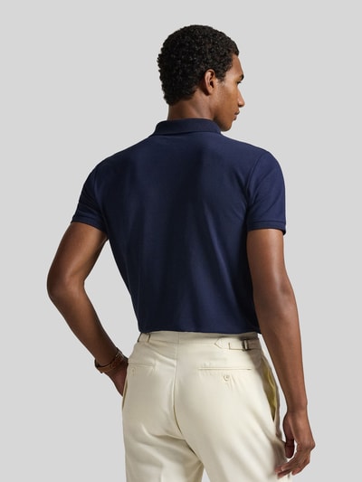 Polo Ralph Lauren regular fit poloshirt van katoenmix Marineblauw - 5