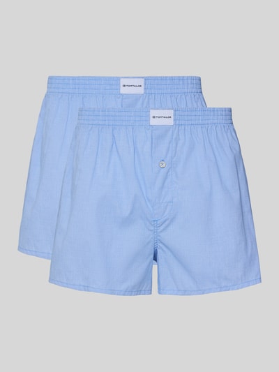 Tom Tailor Boxershorts aus Baumwolle im 2er-Pack Hellblau 1