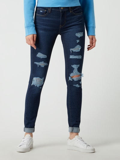 Levi's® Super Skinny Fit Jeans mit Stretch-Anteil Modell '710™' Jeansblau 4