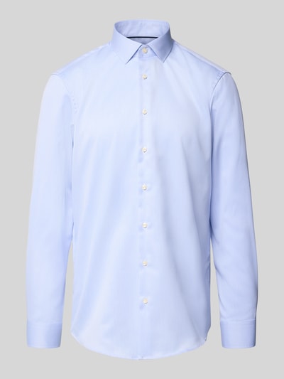 Christian Berg Men Regular Fit Business-Hemd mit Kentkragen Bleu 2