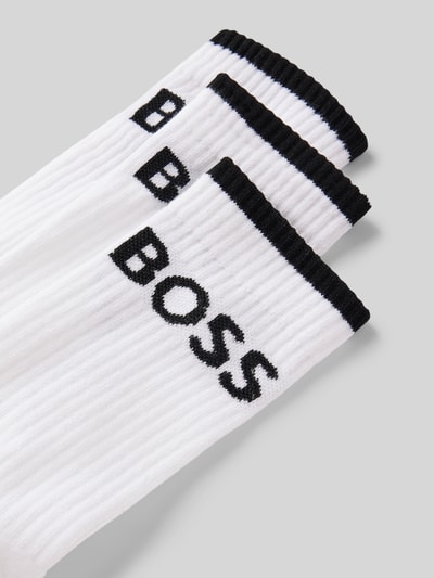 BOSS Socken mit Label-Stitching im 6er-Pack Weiss 2