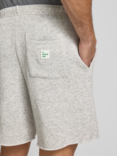 American Vintage Baggy Fit Sweatshorts mit Viskose-Anteil Modell 'EVONA' Mittelgrau 3