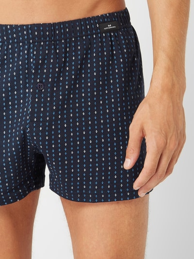 Götzburg Wäsche Boxershorts aus Jersey im 2er-Pack Dunkelblau 2