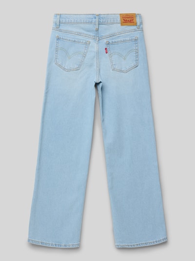 Levi’s® Kids Wide Leg Jeans im 5-Pocket-Design Hellblau 3