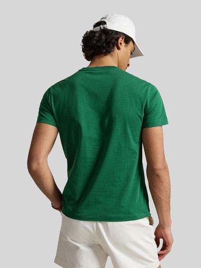 Polo Ralph Lauren Regular Fit T-Shirt aus reiner Baumwolle Gruen 5
