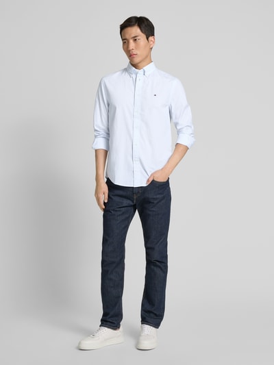 Tommy Hilfiger Regular Fit Hemd aus reiner Baumwolle Weiss 1