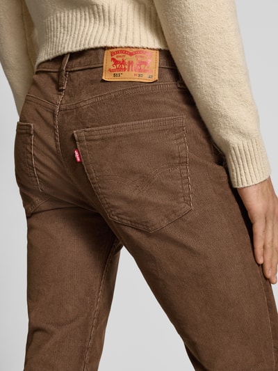 Levi's® Jeans met 5-pocketmodel Middenbruin - 3