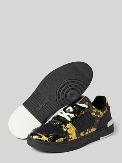 Versace Jeans Couture Sneaker mit Label-Details Modell 'FONDO STARLIGHT' Black 4